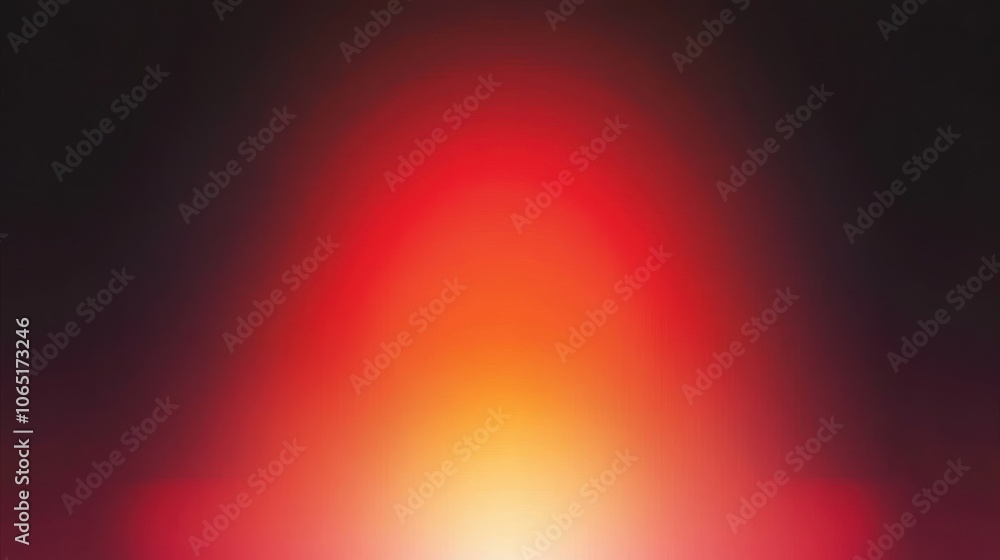 Poster abstract red and orange gradient background