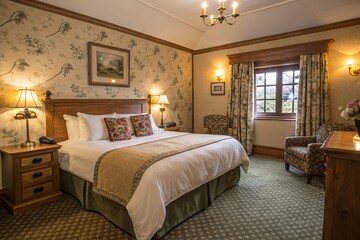 Escape to plush comfort.  Staycation bliss awaits.