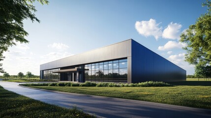 Obraz premium The Modern Architectural Building