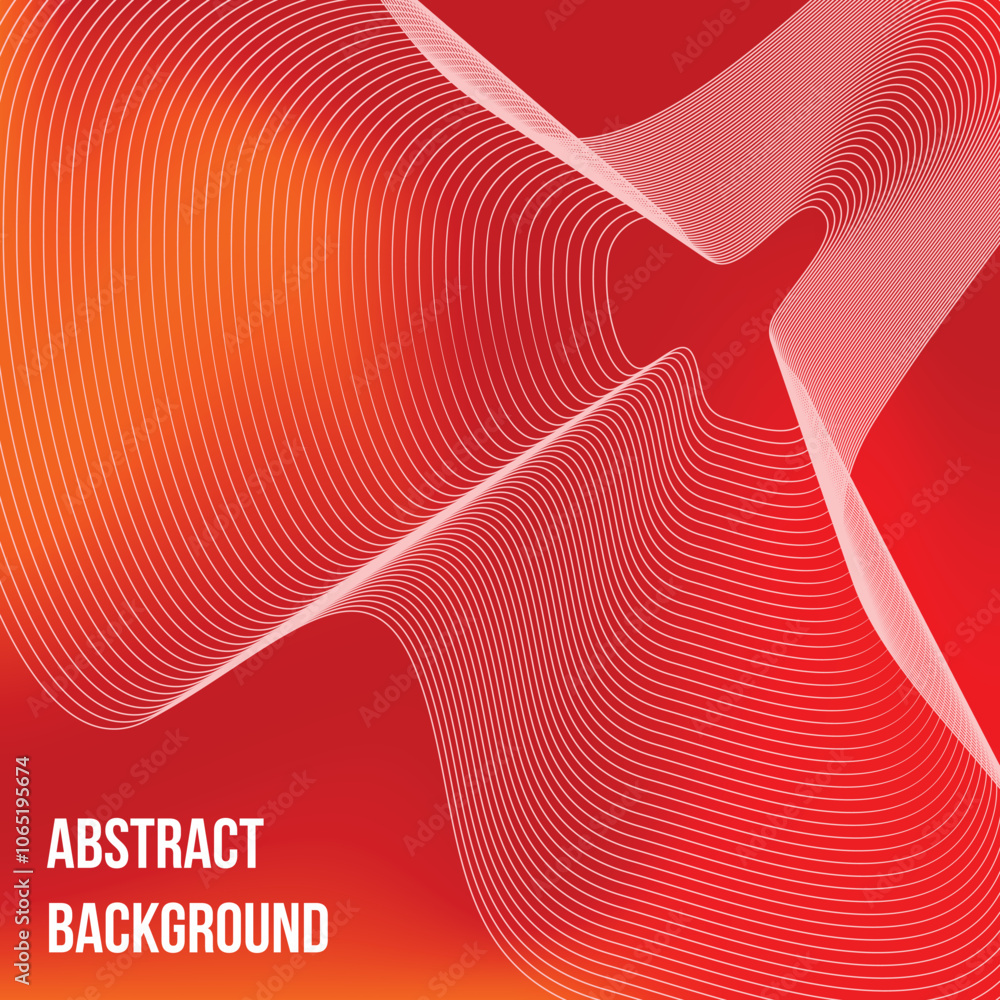 Wall mural abstract red pattern background vector.eps