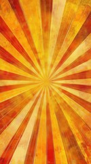 A vibrant explosion of golden rays radiating from a bright core, creating a dynamic and energetic atmosphere.