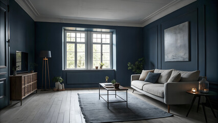 Fototapeta premium living room interior
