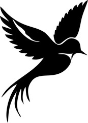 Fototapeta premium eagle silhouette vector