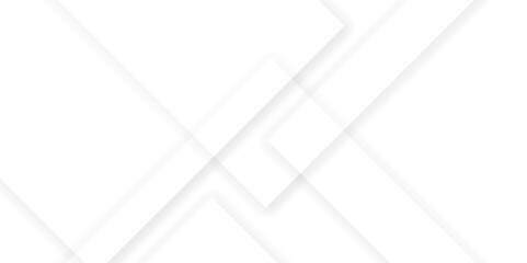 Obraz premium Modern geometrical dynamic and seamless abstract white background. Abstract background in white and gray shadows. Abstract geometric background Template for branding business technology concept design