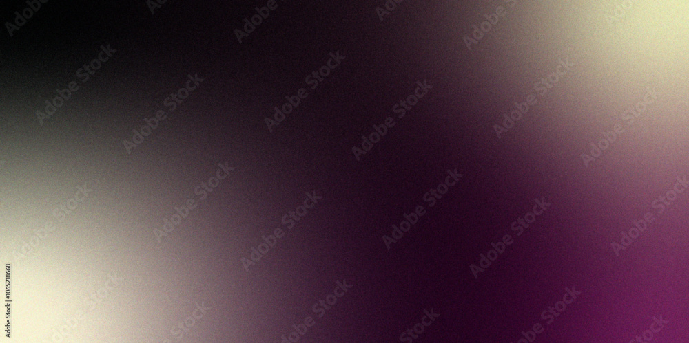 Poster defocused blurred motion abstract grainy noise texture gradient background. purple dark gradient col