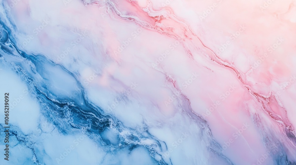 Poster marble background with gentle curves and minimal design, smooth flow of soft, calming colors