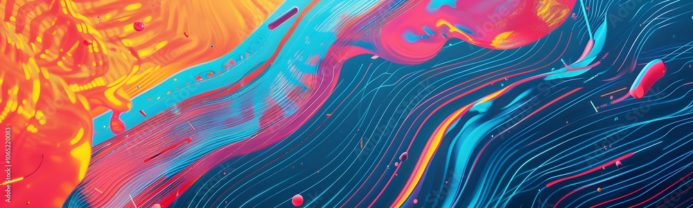 Poster background color abstract design stripe pattern line graphic retro blue. texture abstract color back