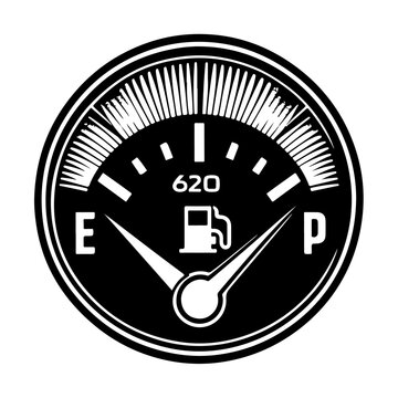 recommend clip art: Fuel gauge indicator silhouette vector, Gas Fuel Gauge Dial Diagram illustration