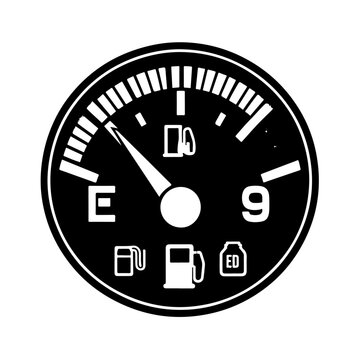 recommend clip art: Fuel gauge indicator silhouette vector, Gas Fuel Gauge Dial Diagram illustration