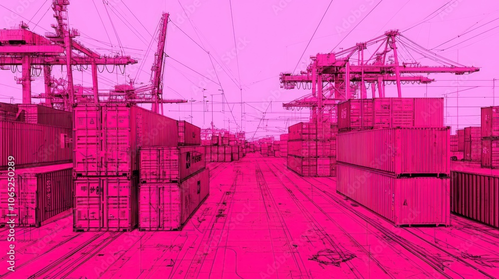 Poster streamlining cargo management in supply chain networks with digital integration