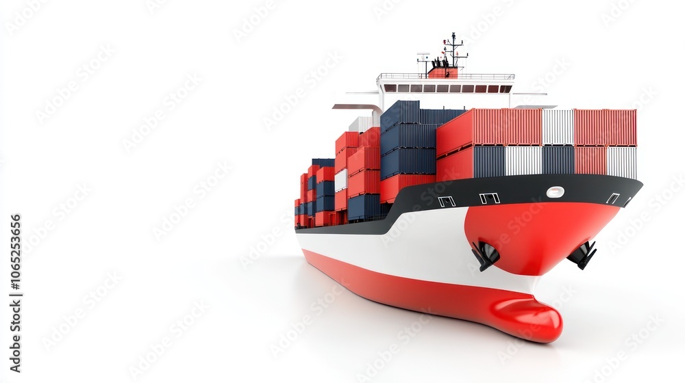 Poster optimize your cargo supply chain with advanced container shipping solutions