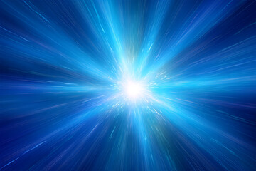 Naklejka premium blue graphic shine on background