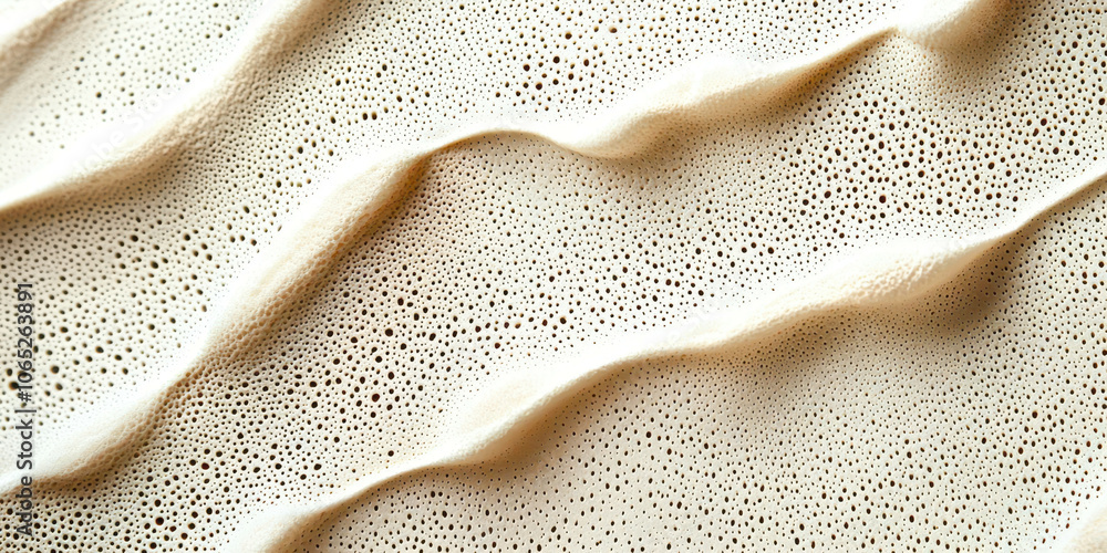 Poster a white background with a white line that has a lot of dots on it
