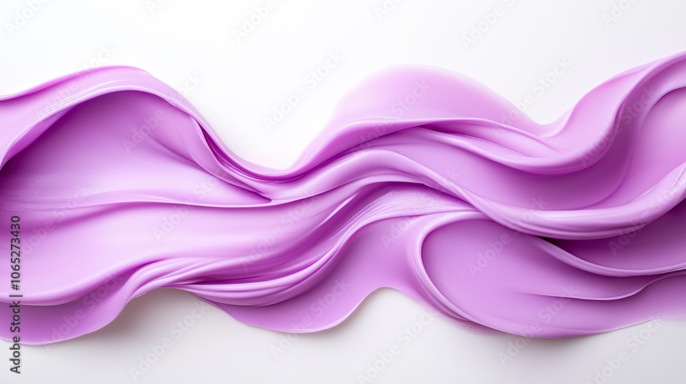 Aufkleber mesmerizing swirl of purple paste flowing elegantly across surface, creating smooth and artistic tex