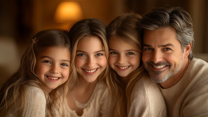 Fototapeta premium Sweet family moments