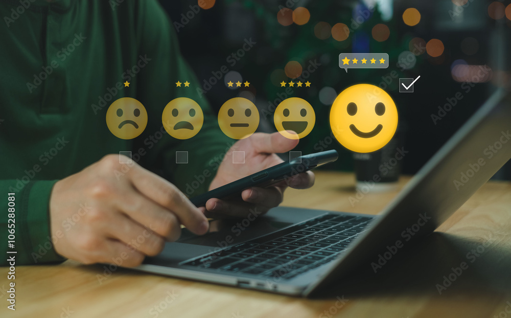 Poster enhance customer satisfaction by utilizing feedback tools for real-time engagement and analysis