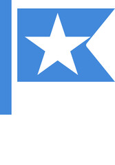 Somalia Flag Crisp Icon