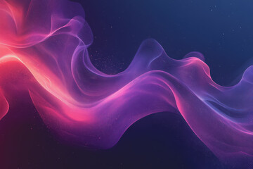 Fototapeta premium Abstract Glowing Curved Light Effect on Dark Background