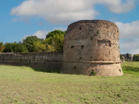Rocca Brancaleone park, Ravenna, Italy