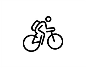Obraz premium Bicycle icon