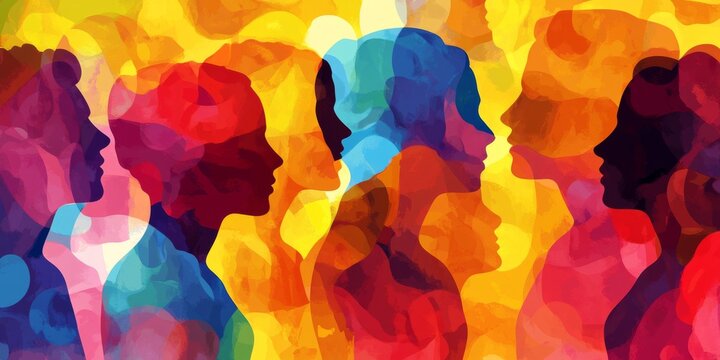 Multicultural Gathering Supporting Democratic Values Embracing Diversity in Democratic Principles