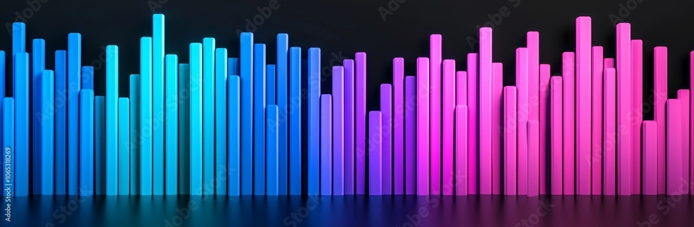 Poster the pattern is composed of colorful lines and pixel dots on a black background. the effect is a repr