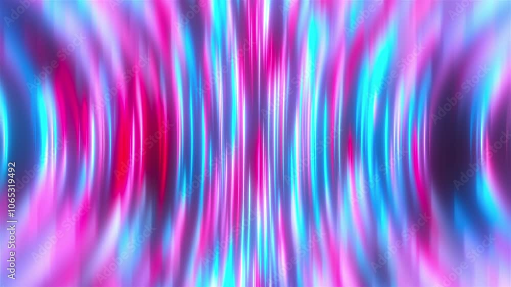 Poster glowing lines. computer generated 3d render