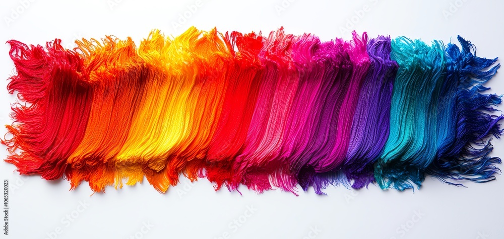 Poster A vibrant spectrum of colors in a flowing design, showcasing a gradient from red to blue. Ideal for artistic projects, backgrounds, and creative design applications.
