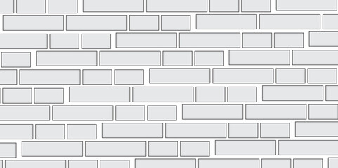 Fototapeta premium background of brick wall, White brick background texture. White brick pattern and white background wall brick, white or dark gray pattern grainy concrete wall stone texture background.