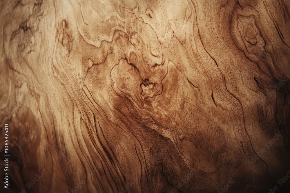 Poster abstract wooden texture with smooth grain patterns