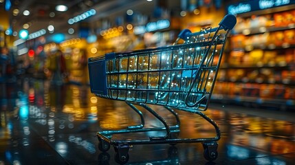 E-commerce hub drive growth. AI generated