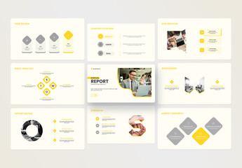 Annual Report Presentation Layout