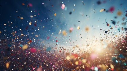 background with bokeh,Generative Ai illustration