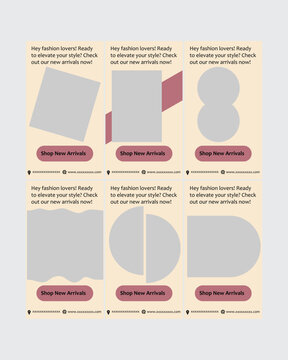  story template for fashion