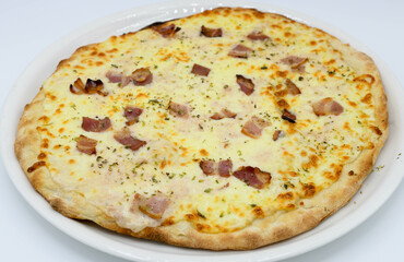 diferentes pizzas italianas con ingredientes frescos
