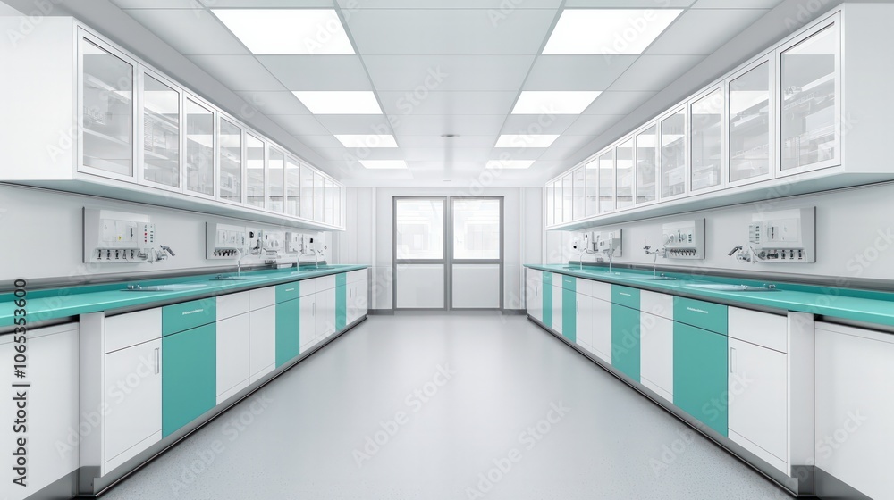 Poster explore the versatility of modern laboratory design and functionality
