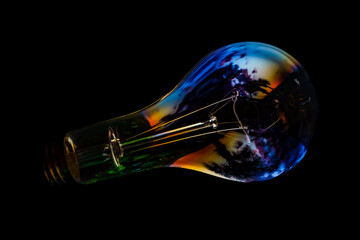 Cosmic Reflection - Multicolor Light Bulb