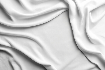 Obraz premium white satin fabric background