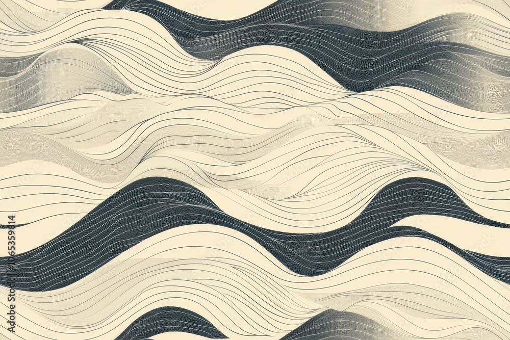 Poster minimalistic seamless snow pattern for background design