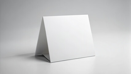 Fototapeta premium Paper Table Card. 