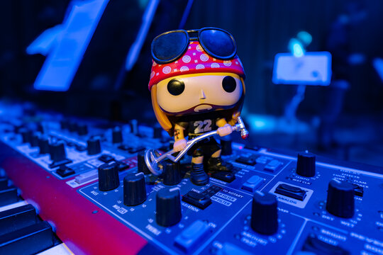 Funko Pop vinyl figure of Axl Rose from Guns N' Roses Band