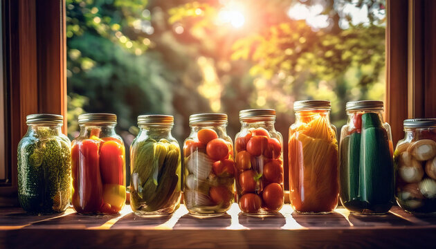 A variety of pickles made from vegetables and fruits that contribute to culinary culture, taste and the extension of food life.