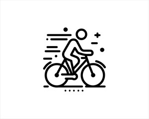 Obraz premium bicycle vector illustration