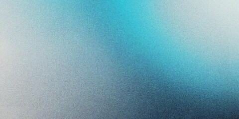 Abstract lake blue texture gradient background, grainy noise gradient
