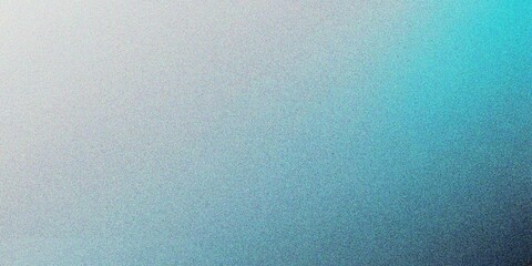 Abstract lake blue texture gradient background, grainy noise gradient