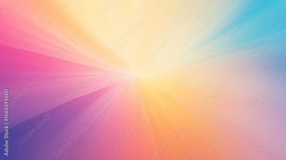 Poster abstract gradient background with light rays