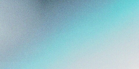 Abstract lake blue texture gradient background, grainy noise gradient