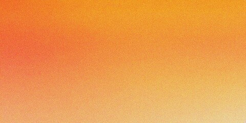 Fototapeta premium Abstract orange texture gradient background, grainy noise gradient