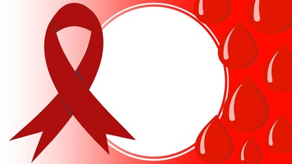Background The color red (red) is the most recognized symbol in commemoration of World AIDS Day, which symbolizes global solidarity and attention towards people living with HIV. The color red is also 