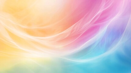 Obraz premium Abstract Colorful Gradient Background with Smooth Waves